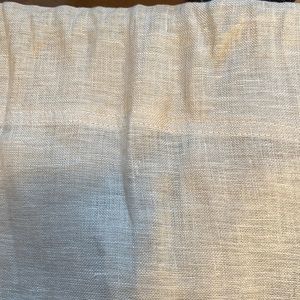 Pottery Barn Belgian Linen Curtains